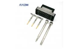China V.35 Male Crimp Housing Connector with Metal Shell For Etherlink supplier