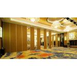 Sliding Melamine Surface Movable Partition Walls With Aluminium Track 6m Height for sale
