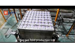 China Custom Bagged Pet Food Packaging Machine Filling Conveying System supplier