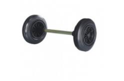 China OEM Trash Can Replacement 200mm Rubber Garbage Bin Wheel supplier