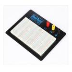 Black Plate ABS Plastic Prototyping Breadboard With Color Printed for sale