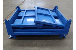 China Storage Metal Pallet Cage Large Stillage Container Stackable 1000x800 supplier