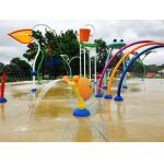 Anti Static Outdoor Water Sprinklers SS 304 Snail Water Splash Playground for sale