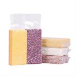Clear Plastic Vac Pack Bags Food Vacuum Packing Pouch Rice Brick Bags for sale