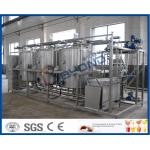 Manually / Semi - Auto Small CIP Cleaning System Conjunct Type 5TPH 10TPH for sale