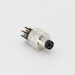 M8 Connector Field-wireable Waterproof IP67 3 Pin A Code Angled Sensor Connector for sale