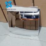 Customized 1.8mm 2mm 3mm 4mm Rectangular Convex Glass Mirror For Car for sale