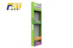 China Easy Assembly Cardboard Paper Side Wing Display Professional Free Design With Hooks supplier