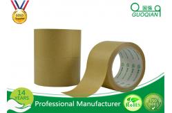 China Brown Kraft Packing Tape Antistatic Coated With Pressure Sensitive supplier