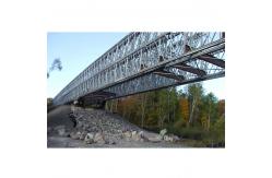 China Single Row/Double Row Temporary Modular truss bridge Steel Bailey Bridge supplier