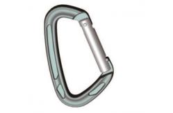 China Snap Hook Mini Locking Carabiner Clip Aluminum Climbing Carabiner 81x47mm supplier