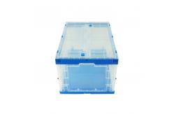 China 650*440*360 mm Plastic Collapsible Totes Length Sides Opening Collection supplier