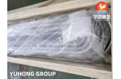 China ASTM A213 / ASME SA213 TP444 Stainless Steel Seamless U Tube Heat Exchanger Tube supplier