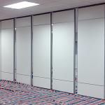 Hotel Operable Soundproof PVC Partition Wall Flexible Aluminium Frame for sale