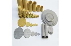 China Bronze / Copper / Brass Powder Sintered Filter Element supplier