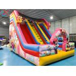 Customized Inflatable Slide Mickey And Minnie Inflatable Double Dry Slides Castle