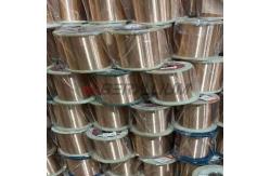 China Welding Electrodes Beryllium Copper Alloy 10 Wire Tempered Round 0.8mm-1mm supplier