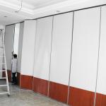 Suspended System Operable Acoustic Movable Partition Walls For Banquet Hall for sale