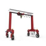 RTG Mobile Gantry Crane With 3T~20T Load Capacity, Customized Design for sale