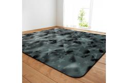 China Rectangle Star Pattern Living Room Dining Room Floor Mat Machine Washable supplier