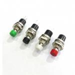 PBS-110/PB05A 7MM Small keyless button switch circular self-reset 2 pin for sale