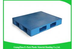 China Virgin HDPE Plastic Skids Pallets With Three Runners , 1T Shelf Load supplier