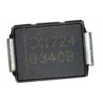 B340B-13-F Schottky Barrier Rectifier Diode 40V 3A 2 Pin SMB T/R for sale