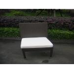 Synthetic Rattan Garden Dining Sets , Cafe Balcony Chair Set