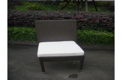 China Synthetic Rattan Garden Dining Sets , Cafe Balcony Chair Set supplier