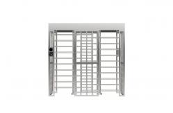 China Access Control Full Height Barrier Turnstile with 20 Persons/min Passing Speed supplier