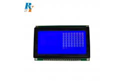 China Mono COB Transmissive STN Blue Graphic LCD Module LCD Segment Display 128x64 Dots supplier
