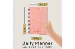 China POPRUN Foldable Paper Custom Planner 2023 , Pocket Size Weekly Monthly Planner supplier