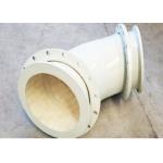 3.65g/Cm3 High Alumina Ceramic Lined Pipe Fittings , FBE Wear Resistant Elbow for sale