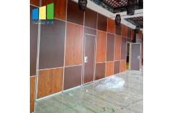 China Banquet Hall Acoustic Movable Walls Sliding Door Folding Room Partitions supplier