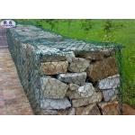 Custom Hexagonal Gabion Wall Cages / Wire Mesh Rock Retaining Wall for sale