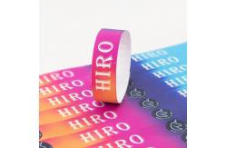 China Custom Water Resistant Tyvek Paper Bracelets with Sequential Numbering supplier