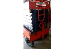 China 12m Mobile Scissor Lift Self Propelled Construction Upright Work Platforms supplier