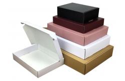 China 128g Thickness 2.5mm Custom Delivery Box , 2000GSM Apparel Shipping Boxes T Shirt supplier