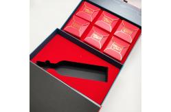 China Custom Paper Full Moon Cake Box Packaging With Handle Bakery Packaging Container supplier