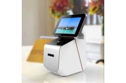 China Android System 10 Inch Hotel Check In Card Dispenser Kiosk With Thermal Printer supplier