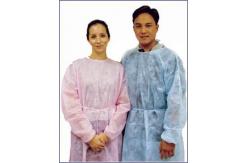 China Anti Leakage Disposable Isolation Gowns Strong Adsorption Ability Feeling Soft supplier