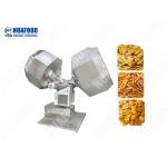 Octagonalautomatic Snacks Making Machine , Drum Potato Chip Seasoning Machine for sale