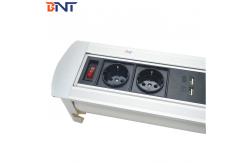 China EU standard power hidden manual flip up socekt used in training room MK9722EU supplier