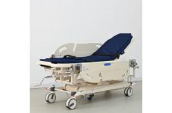 China Foldable Rails Transfer Stretcher Trolley Manual Lift System Horizontal Rail Position supplier