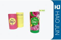 China Custom Round Printed Cardboard Tubes Packaging With Recycled Materials supplier