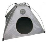 Grey Washable Polyester Collapsible Cat Play Tunnel for sale