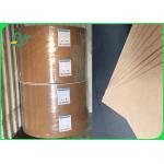 70% Recycle Pulp & 30% Wood Pulp Good Stiffness Kraft Paper 126gsm - 450gsm for sale