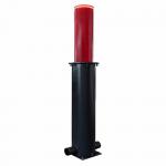 Single Phase 220VAC Hydraulic Rising Bollard Electric Security Bollards K12