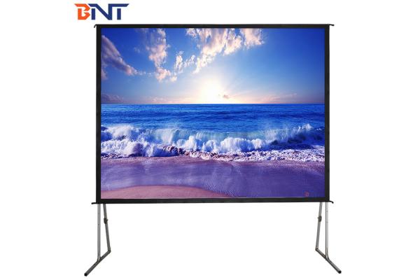 150 Inch Electric Rear Projection Screen , Lightweight Fast Fold Screen