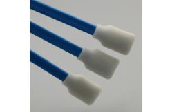 China 125mm Square Sponge Head Foam Cleaning Swabs For Industrial Applications supplier